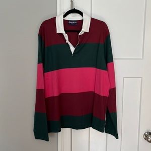 Rowing Blazers rugby shirt. Size large.